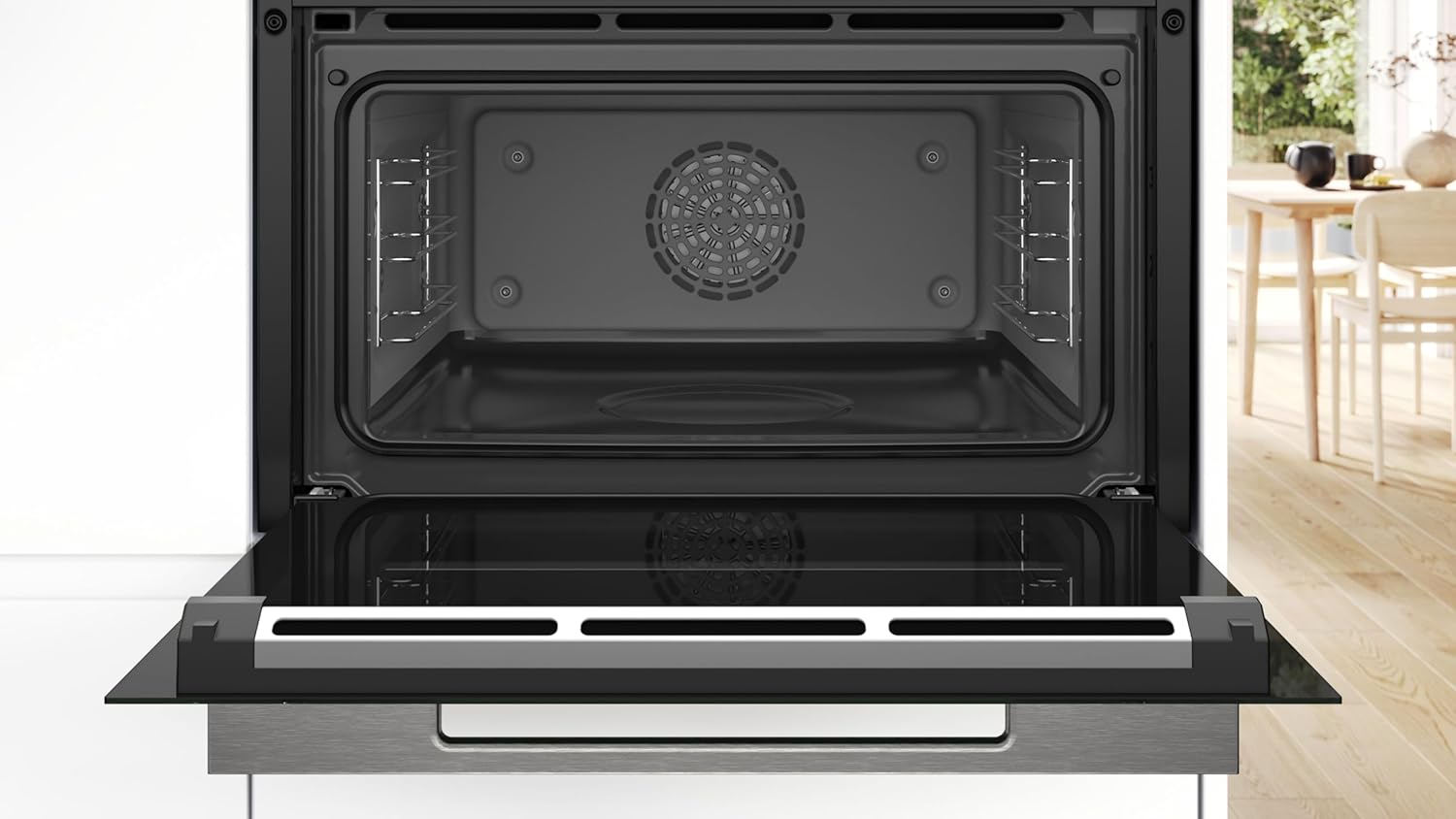 Bosch CSG7584B1 Series 8, Built - in compact oven with steam function 60 x 45 cm Black - Amazing Gadgets Outlet