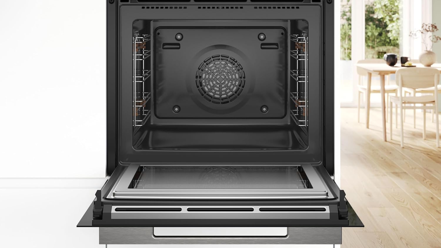 Bosch HMG7764B1B Series 8, Built - in oven with microwave function 60 x 60 cm Black - Amazing Gadgets Outlet