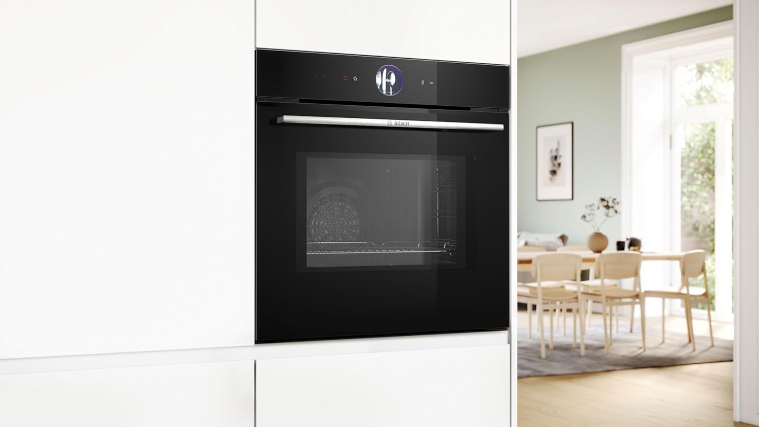 Bosch HMG7764B1B Series 8, Built - in oven with microwave function 60 x 60 cm Black - Amazing Gadgets Outlet