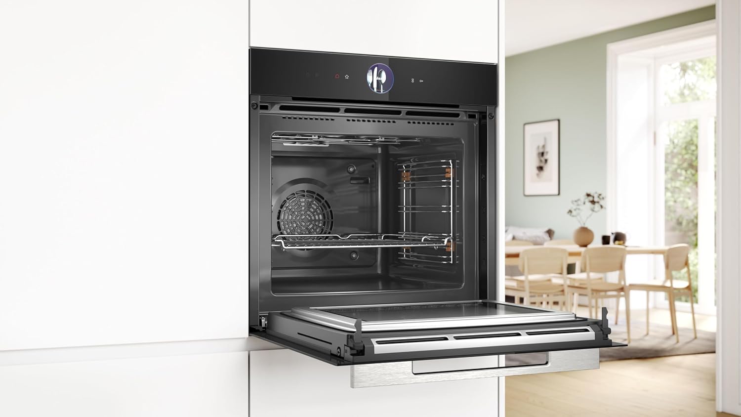 Bosch HMG7764B1B Series 8, Built - in oven with microwave function 60 x 60 cm Black - Amazing Gadgets Outlet