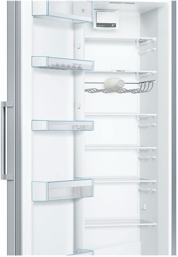 Bosch Home & Kitchen Appliances Bosch KSV36VLEP Serie 4 Freestanding Fridge with SuperCooling Function, LED Lights, EasyAccess Shelf, FreshSense sensors, 186 x 60 cm, Inox - look   Import  Single ASIN  Import  Multiple ASIN ×Product customization - Amazing Gadgets Outlet