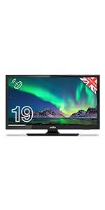 Cello C1920S 19 inch Full HD LED TV , Made in UK , Freeview TV HD , Satellite Receiver , DVB - S2 , HDMI , USB 2.0 , Record Live , Perfect for Your Lounge and Small Spaces , Kitchen TV   Import  Single ASIN  Import  Multiple ASIN ×Product customiza - Amazing Gadgets Outlet