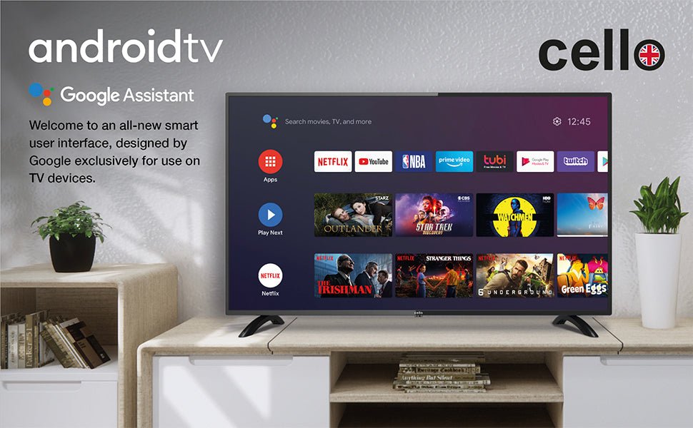 Cello Google C4020G 40 inch Smart Android TV with Freeview Play, Google Assistant, Disney+, Netflix, Prime Video, Apple TV+, BBC iPlayer Full HD. Made in the UK   Import  Single ASIN  Import  Multiple ASIN ×Product customization General - Amazing Gadgets Outlet