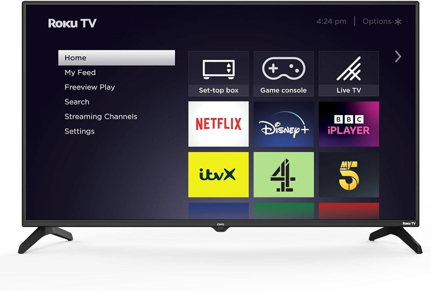 CHiQ ROKU TV L32G5NK, 32 Inch TV Smart, Roku TV, Small Tvs for Bedroom, Dolby Audio, Mobile Control, Voice Assistant, BBC, Disney+, 2.4&5G WiFi, USB 2.0, 2023 New   Import  Single ASIN  Import  Multiple ASIN ×Product customization General - Amazing Gadgets Outlet