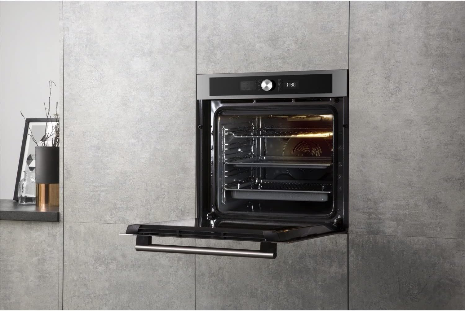 Class 4 Built - in Oven - Stainless Steel, Silver - Amazing Gadgets Outlet