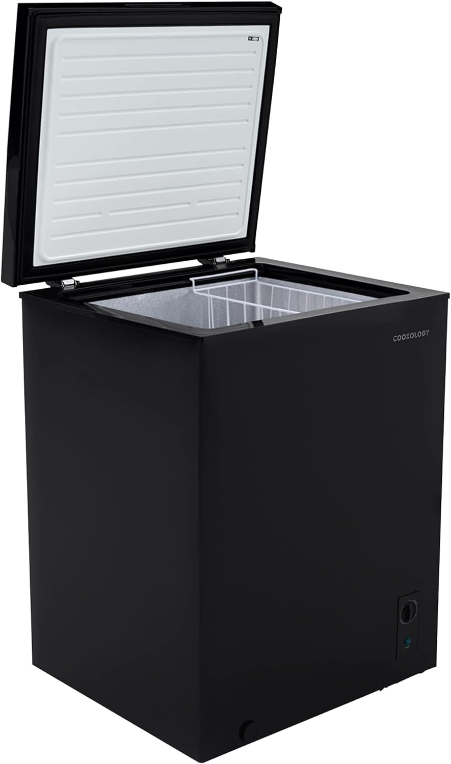 Cookology CCFZ142BK Freestanding 142 Litre Capacity, Chest Freezer for Outbuildings, Garages and Sheds, Features a Refrigeration Mode, Temperature Control and 4 Star Freezer Rating - In Black   Import  Single ASIN  Import  Multiple ASIN ×Product - Amazing Gadgets Outlet