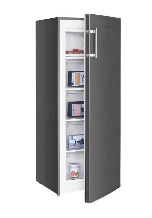 Cookology CTFZ160WH 160L Tall Freestanding Upright Freezer, 5 Large Freezer Drawers, Adjustable Temperature Control and Legs, Reversible door and 4 Star Freezer Rating - In White   Import  Single ASIN  Import  Multiple ASIN ×Product customization - Amazing Gadgets Outlet