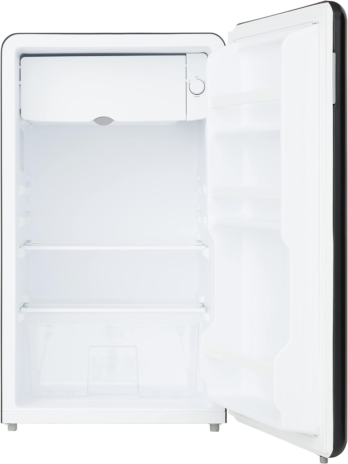 Cookology Retro Undercounter Freestanding Fridge 93 Litre Capacity, Features an Adjustable Temperature Control and Legs, Self Closing Door and Chiller Box - In Black   Import  Single ASIN  Import  Multiple ASIN ×Product customization Gener - Amazing Gadgets Outlet