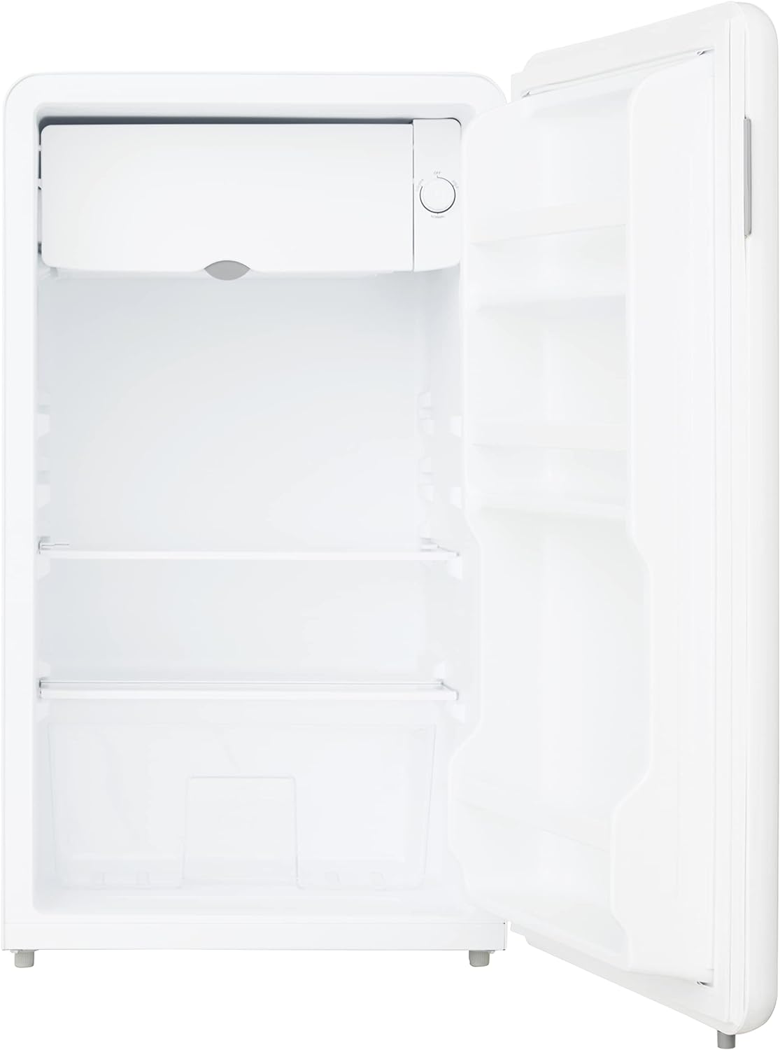 Cookology Retro Undercounter Freestanding Fridge 93 Litre Capacity, Features an Adjustable Temperature Control and Legs, Self Closing Door and Chiller Box - In White   Import  Single ASIN  Import  Multiple ASIN ×Product customization Gener - Amazing Gadgets Outlet