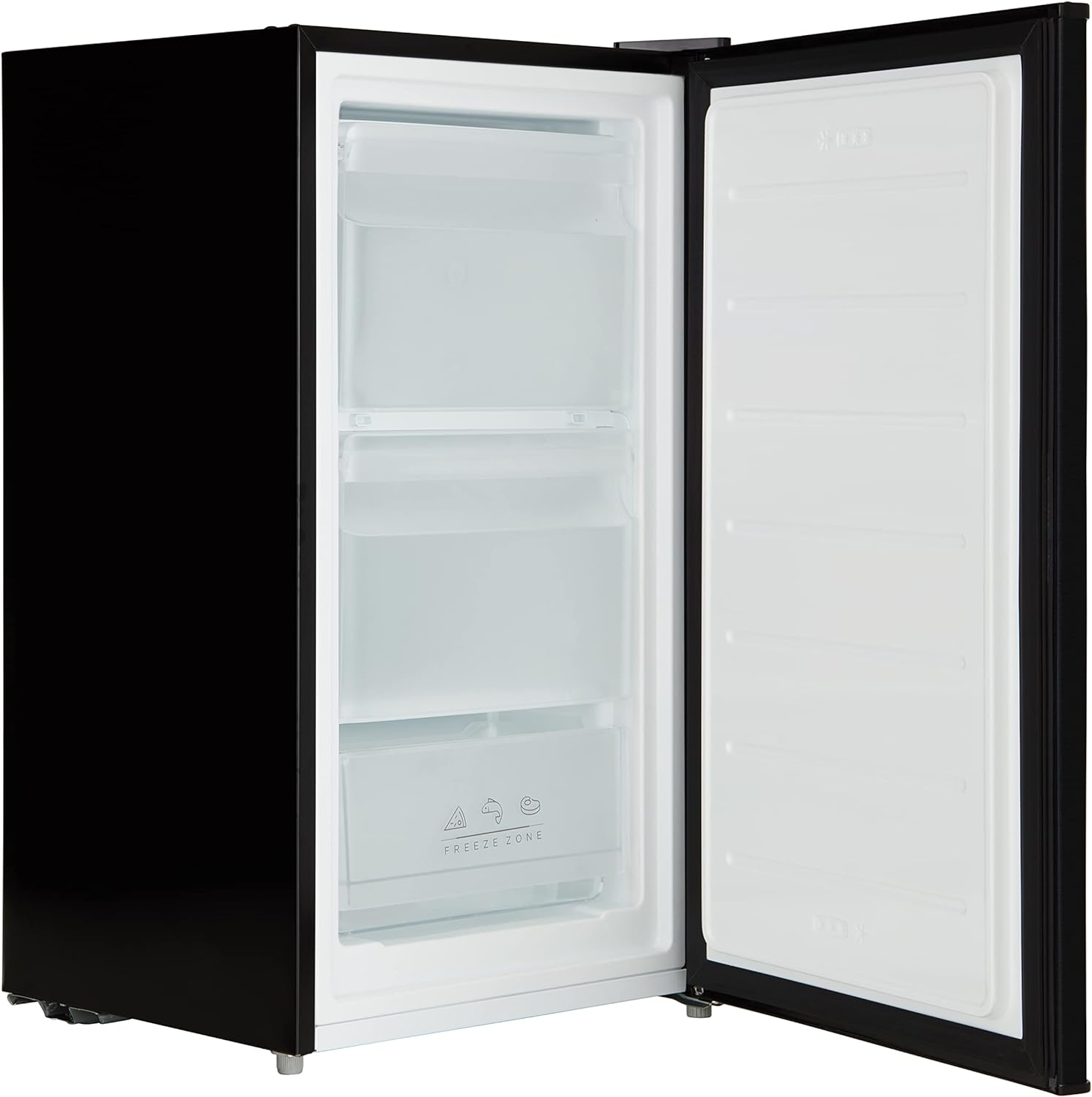 Cookology UCFZ60 48cm 60 Litre Capacity Freestanding Undercounter Freezer, Featuring a Practical Reversible Door, with 3 Large Freezer Drawers and a 4 Star Freezer Rating - In Black   Import  Single ASIN  Import  Multiple ASIN ×Product customizat - Amazing Gadgets Outlet