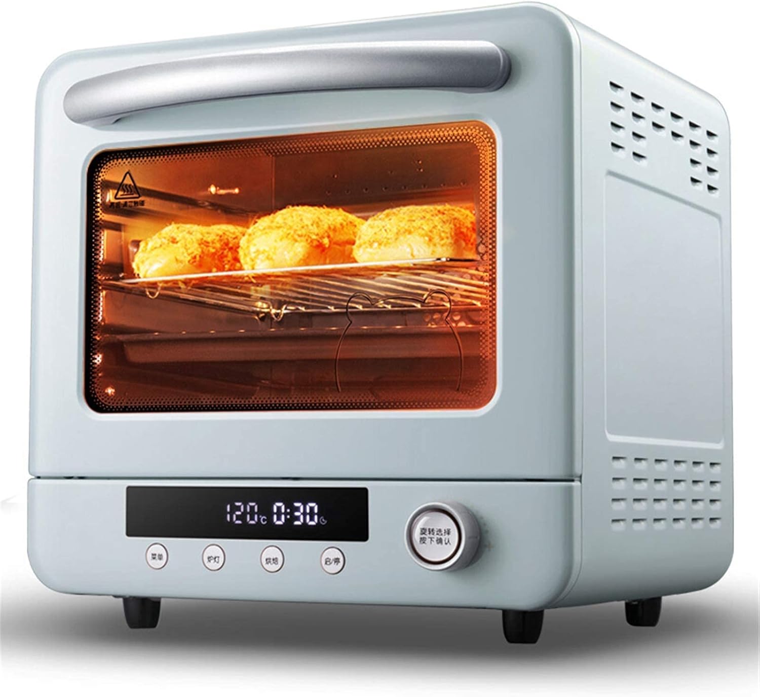 ELEdvb Oven Built in Electric Single Oven - Stainless Steel Premium Convection Halogen Oven Cooker Mini Oven and Grill Ideal for Roasting,Baking (2) (2) - Amazing Gadgets Outlet