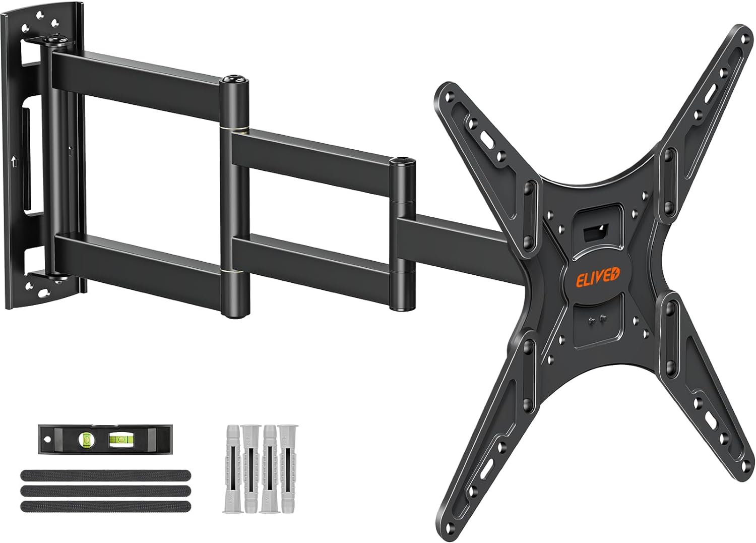 ELIVED Long Arm TV Wall Bracket, Corner TV Mount for Most 26 - 60inch TVs with 749mm Extension Arm, Full Motion Wall Mount for TVs with Max.VESA 400x400mm up to 35KG, Swivel and Tilt TV Bracket EV3017   Import  Single ASIN  Import  Multiple ASIN ×P - Amazing Gadgets Outlet