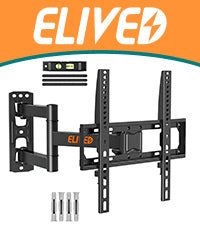 ELIVED Tilt and Swivel TV Bracket for Most 26 - 60 Inch LCD, LED, OLED Flat or Curved TVs with Max. VESA 400x400mm up to 40KG, Corner TV Wall Bracket EV011   Import  Single ASIN  Import  Multiple ASIN ×Product customization General Descrip - Amazing Gadgets Outlet