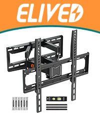 ELIVED Tilt and Swivel TV Bracket for Most 26 - 60 Inch LCD, LED, OLED Flat or Curved TVs with Max. VESA 400x400mm up to 40KG, Corner TV Wall Bracket EV011   Import  Single ASIN  Import  Multiple ASIN ×Product customization General Descrip - Amazing Gadgets Outlet