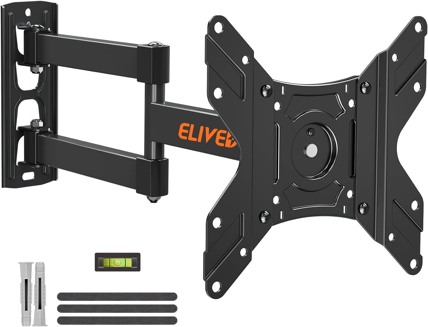 ELIVED Tilt Swivel TV Bracket for Most 14 - 40 Inch LED, LCD, OLED Flat/Curved TVs with Max VESA 200x200mm up to 15KG, Full Motion TV Wall Bracket with Articulating Arm, Monitor Wall Mount EV013   Import  Single ASIN  Import  Multiple ASIN ×Product - Amazing Gadgets Outlet