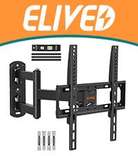 ELIVED Tilt TV Wall Bracket, Ultra Slim TV Mount for Most of 26 - 60 inch Flat or Curved LCD, LED, OLED TVs with VESA 75x75mm - 400x400mm up to 45KG, Tool - free Adjustable Tilting TV Bracket EV007   Import  Single ASIN  Import  Multiple ASIN ×Product - Amazing Gadgets Outlet