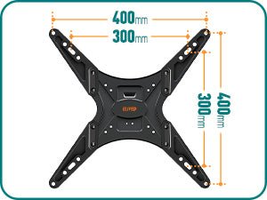 ELIVED TV Wall Bracket for Most 26 - 60 inch TVs, Tilt and Swivel Wall Mount for Flat or Curved TVs with VESA 100x100 - 400x400mm up to 40KG, Full Motion Corner TV Bracket with Articulating Arm EV009   Import  Single ASIN  Import  Multiple ASIN ×Prod - Amazing Gadgets Outlet