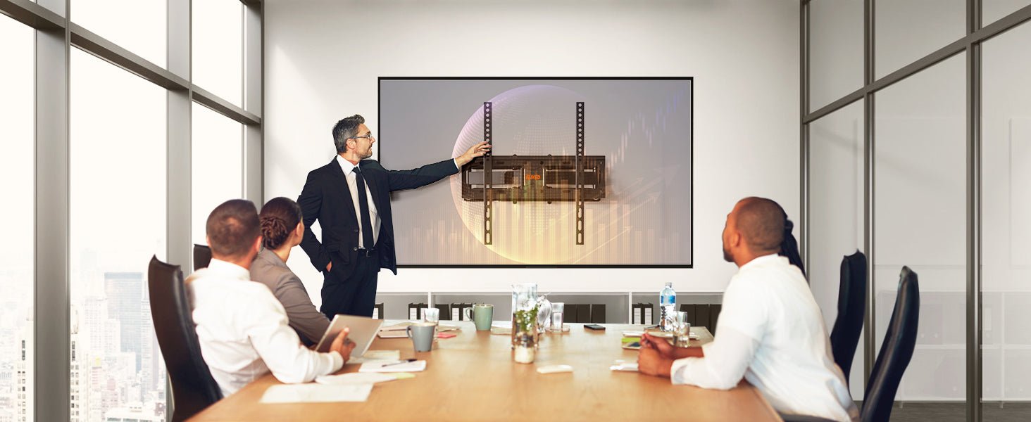 ELIVED TV Wall Bracket Tilt and Swivel TV Mount for Most 26" - 65" LCD, LED, OLED Flat/Curved TVs with Max. VESA 400x400mm up to 40KG, Full Motion TV Bracket with Strong Double Arms, EV010   Import  Single ASIN  Import  Multiple ASIN ×Product custo - Amazing Gadgets Outlet