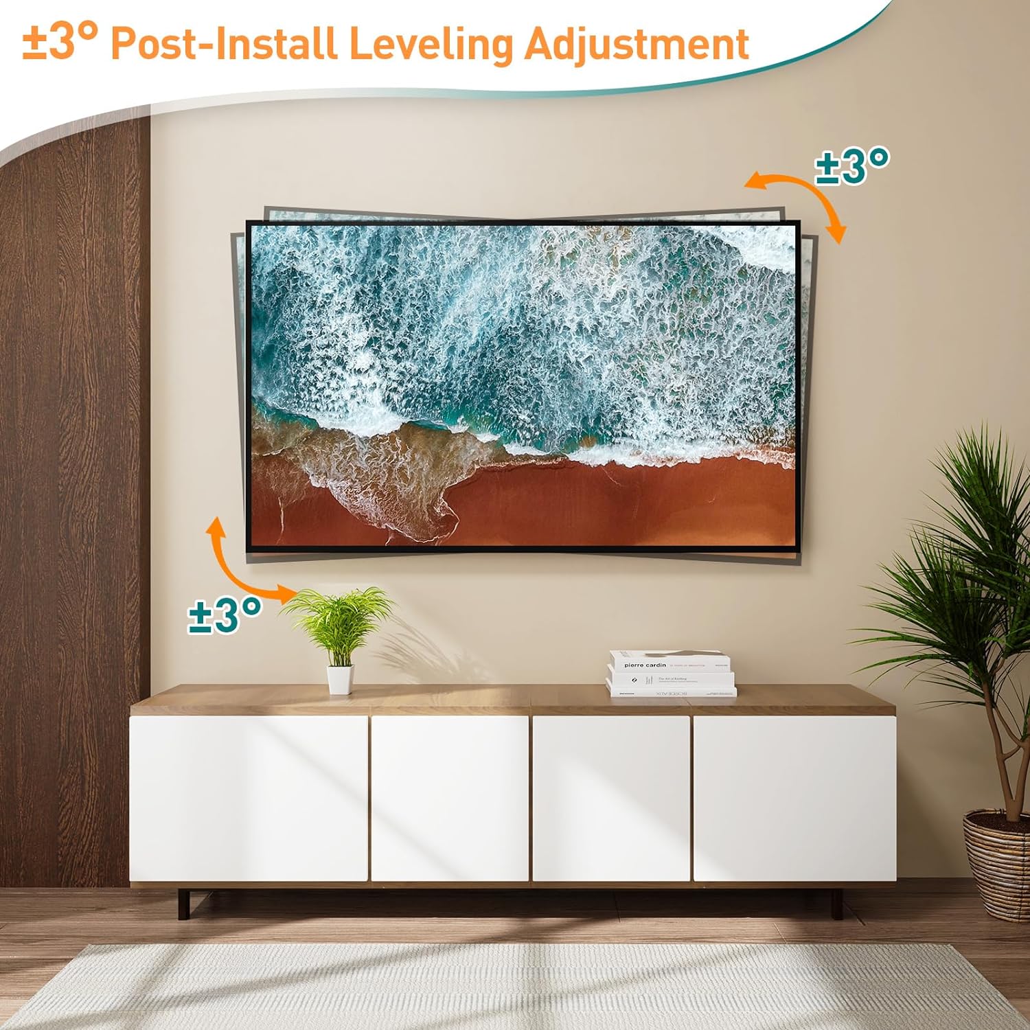 ELIVED TV Wall Bracket Tilt and Swivel TV Mount for Most 26" - 65" LCD, LED, OLED Flat/Curved TVs with Max. VESA 400x400mm up to 40KG, Full Motion TV Bracket with Strong Double Arms, EV010   Import  Single ASIN  Import  Multiple ASIN ×Product custo - Amazing Gadgets Outlet