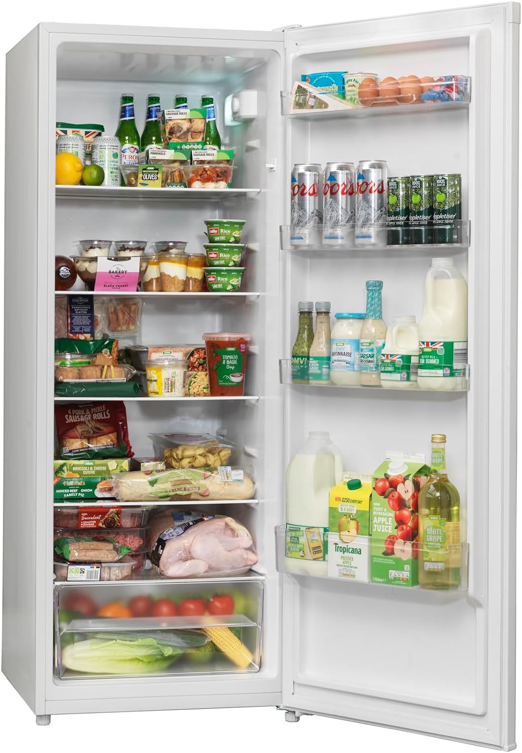 English Electric Upright Larder Fridge EE240H 242 Litre 55cm wide   Import  Single ASIN  Import  Multiple ASIN ×Product customization General Description Gallery Reviews Variations Additional details Product Tags AMAZON VERIFICA - Amazing Gadgets Outlet