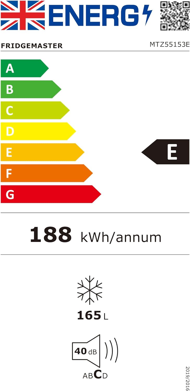 Fridgemaster MTZ55153E Freestanding Upright Freezer, 165Litres, 4 Star Freezer Rating, 55cm width, E Rated in White   Import  Single ASIN  Import  Multiple ASIN ×Product customization General Description Gallery Reviews Variations Ad - Amazing Gadgets Outlet