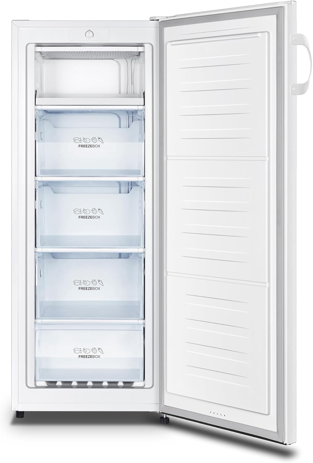 Fridgemaster MTZ55153E Freestanding Upright Freezer, 165Litres, 4 Star Freezer Rating, 55cm width, E Rated in White   Import  Single ASIN  Import  Multiple ASIN ×Product customization General Description Gallery Reviews Variations Ad - Amazing Gadgets Outlet