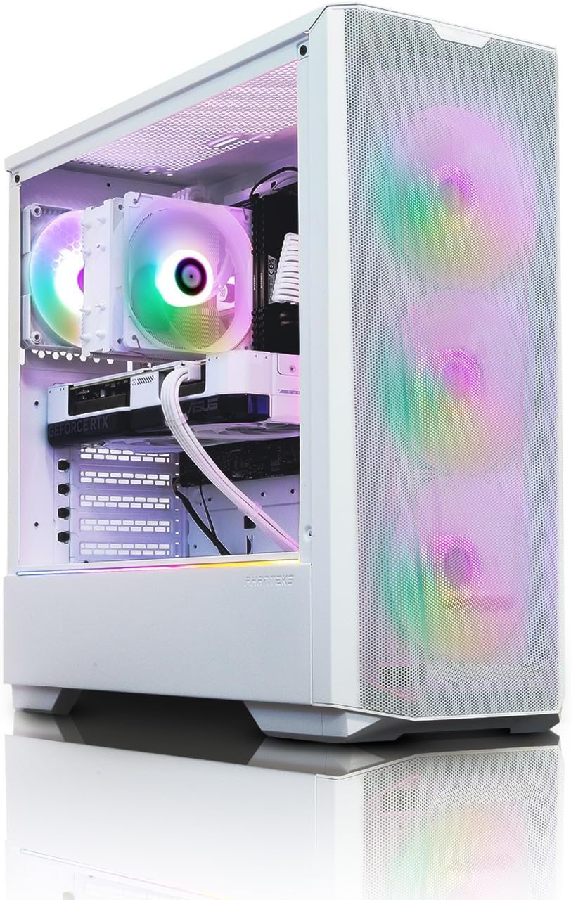 𝗔𝗗𝗠𝗜 | Gaming PC Computer Gaming, Intel Core i7 12700KF 5.0Ghz 12 Core CPU • RTX 4060 Ti 8GB • Corsair 32GB 3200MHz • 1TB M.2 NVME SSD • 600 Wifi • PC Gaming, Gaming Computer • Windows 11 - Amazing Gadgets Outlet