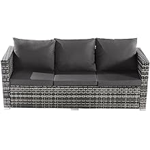 HESHU 6 Seater Rattan Garden Furniture Sofa & Coffee Table Set Outdoor Patio Furniture Wicker Weave Chair Space - saving Compact - Gray   Import  Single ASIN  Import  Multiple ASIN ×Product customization General Description Gallery Rev - Amazing Gadgets Outlet