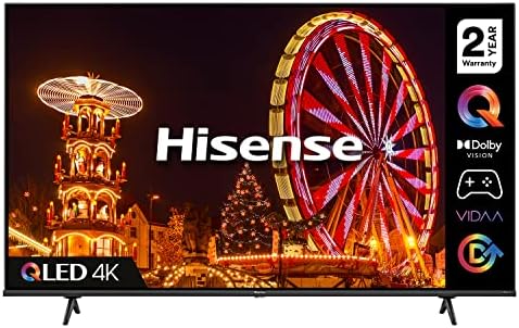 Hisense 43E77HQTUK QLED Gaming Series 43 - inch 4K UHD Dolby Vision HDR Smart TV with YouTube, Netflix, Disney + Freeview Play and Alexa Built - in, Bluetooth and WiFi, TUV Certificated (2022 NEW)   Import  Single ASIN  Import  Multiple ASIN ×Product - Amazing Gadgets Outlet