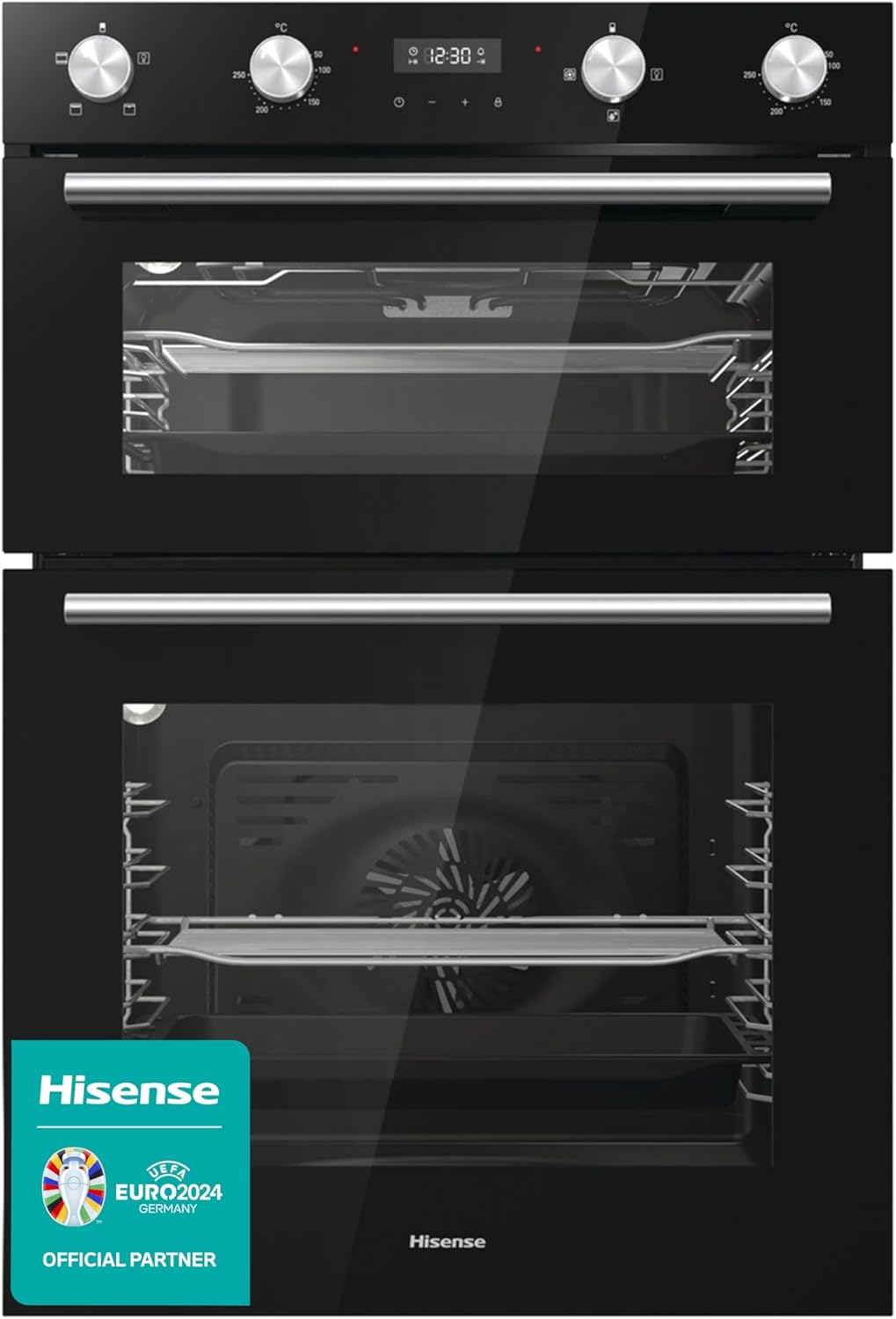 Hisense BID79222CXUK Built Under Electric Double Oven - Stainless Steel - A/A Rated, Extra Large - Amazing Gadgets Outlet