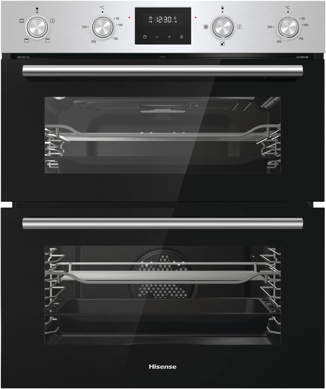 Hisense BID79222CXUK Built Under Electric Double Oven - Stainless Steel - A/A Rated, Extra Large - Amazing Gadgets Outlet