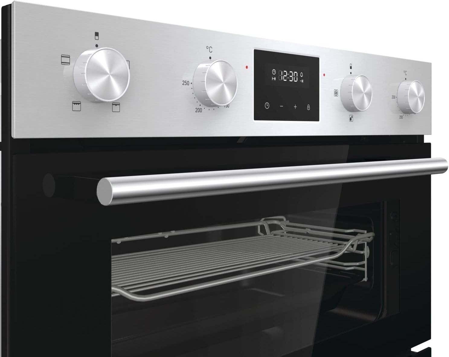 Hisense Electric Built In Double Oven - Stainless Steel - Amazing Gadgets Outlet