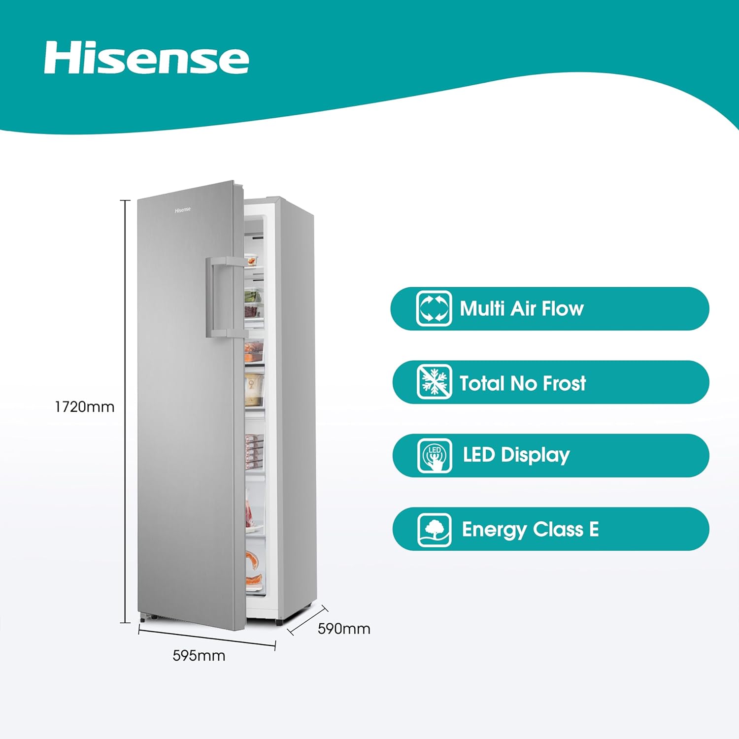 Hisense FV298N4ACE Freestanding Freezer - Stainless Steel, Silver   Import  Single ASIN  Import  Multiple ASIN ×Product customization General Description Gallery Reviews Variations Additional details Product Tags AMAZON VERIFICA - Amazing Gadgets Outlet