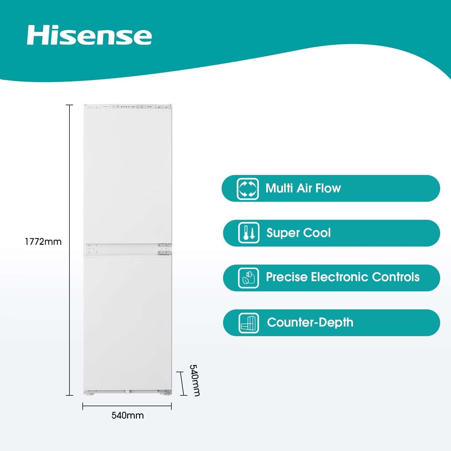 Hisense RIB291F4AWF Built in Fridge Freezer, White, 233 liters   Import  Single ASIN  Import  Multiple ASIN ×Product customization General Description Gallery Reviews Variations Additional details Product Tags AMAZON VERIFICATIO - Amazing Gadgets Outlet