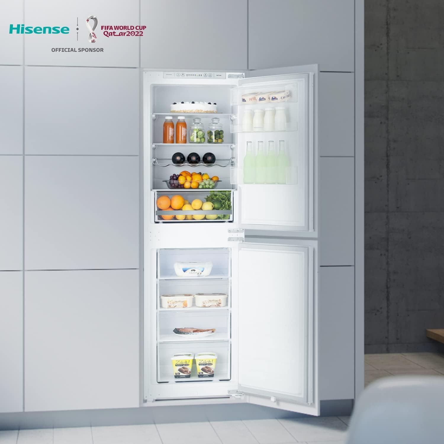 Hisense RIB291F4AWF Built in Fridge Freezer, White, 233 liters   Import  Single ASIN  Import  Multiple ASIN ×Product customization General Description Gallery Reviews Variations Additional details Product Tags AMAZON VERIFICATIO - Amazing Gadgets Outlet