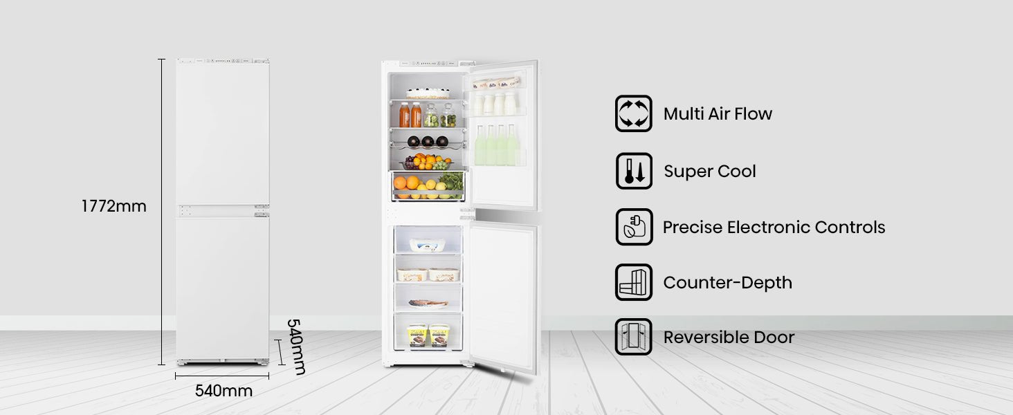 Hisense RIB291F4AWF Built in Fridge Freezer, White, 233 liters   Import  Single ASIN  Import  Multiple ASIN ×Product customization General Description Gallery Reviews Variations Additional details Product Tags AMAZON VERIFICATIO - Amazing Gadgets Outlet