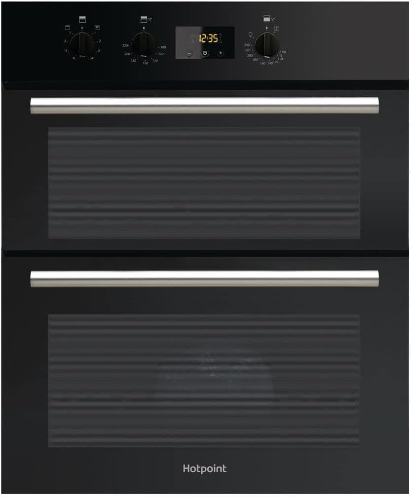 Hotpoint Luce Electric Built Under Double Oven - Black - Amazing Gadgets Outlet