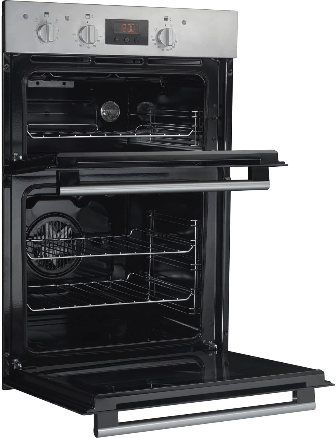 Hotpoint Newstyle Electric Built In Double Oven - Stainless Steel - Amazing Gadgets Outlet