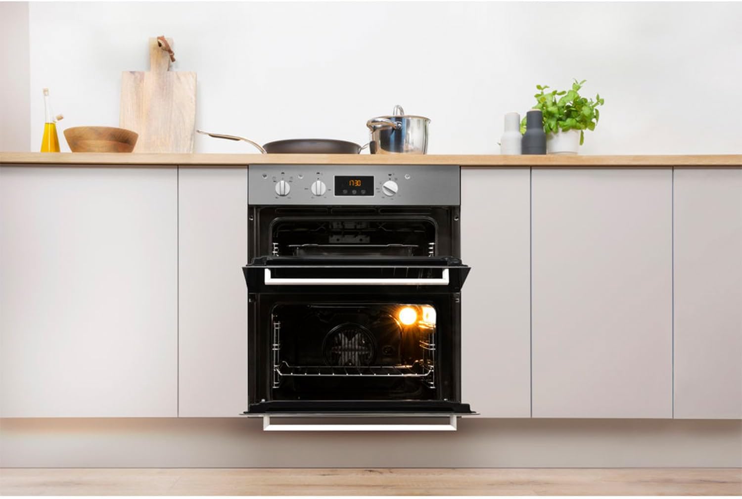 IDD6340IX Aria Electric Built Under Double Oven - Stainless Steel - Amazing Gadgets Outlet