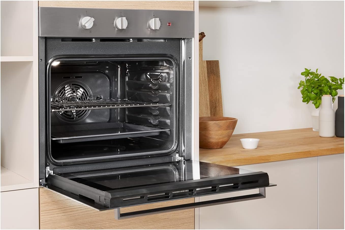 Indesit Built In IFW6230IX 60cm Electric Oven - Stainless Steel - Amazing Gadgets Outlet