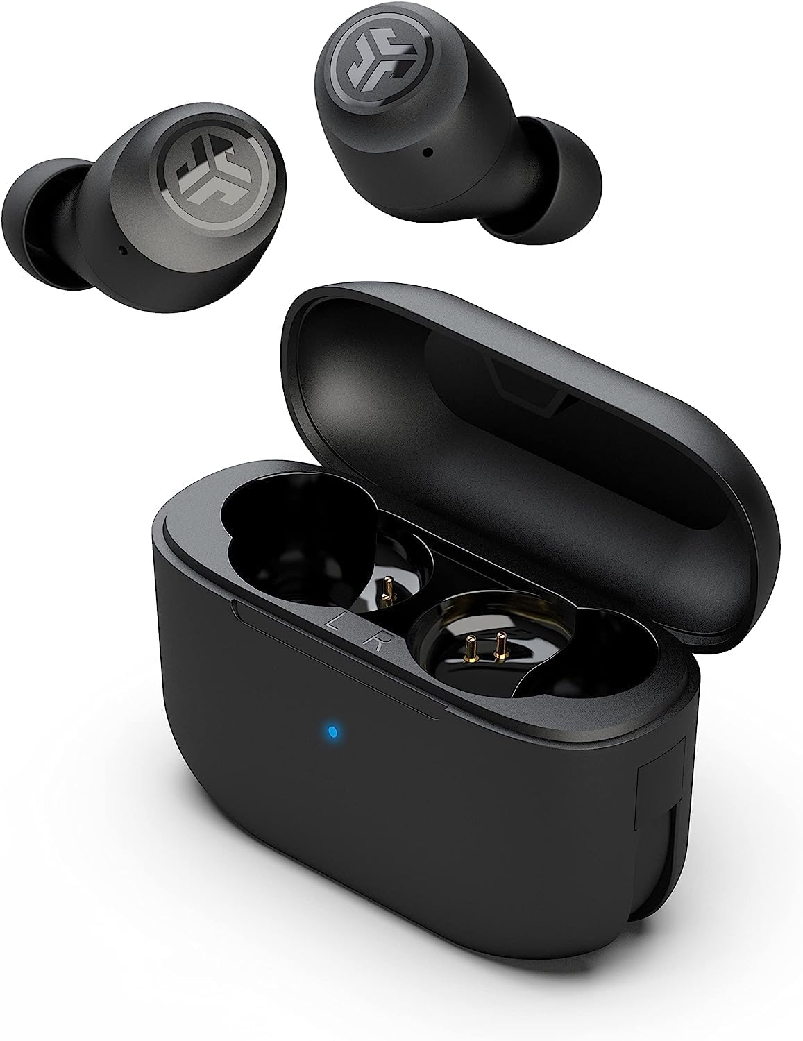 JLab Go Air Pop True Wireless Earbuds, In Ear Headphones, Bluetooth Earphones, Ear Buds with 32H Playtime, Bluetooth Earbuds with Microphone, USB Charging Case, Dual Connect, EQ3 Sound, Black   Import  Single ASIN  Import  Multiple ASIN ×Product - Amazing Gadgets Outlet