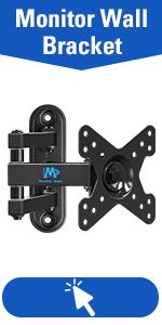 Mounting Dream TV Wall Bracket Mount for Most 10 - 26 inch TVs and Monitors with VESA 50x50mm, 75x75mm and 100x100mm up to 15 KG, Monitor Wall Mount Bracket Swivels, Tilts, 360° Rotates MD2463 - 02   Import  Single ASIN  Import  Multiple ASIN ×Produc - Amazing Gadgets Outlet