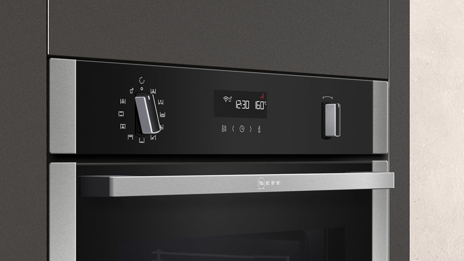 Neff B2ACH7HH0B N 50, Built - in oven 60 x 60 cm Stainless steel - Amazing Gadgets Outlet