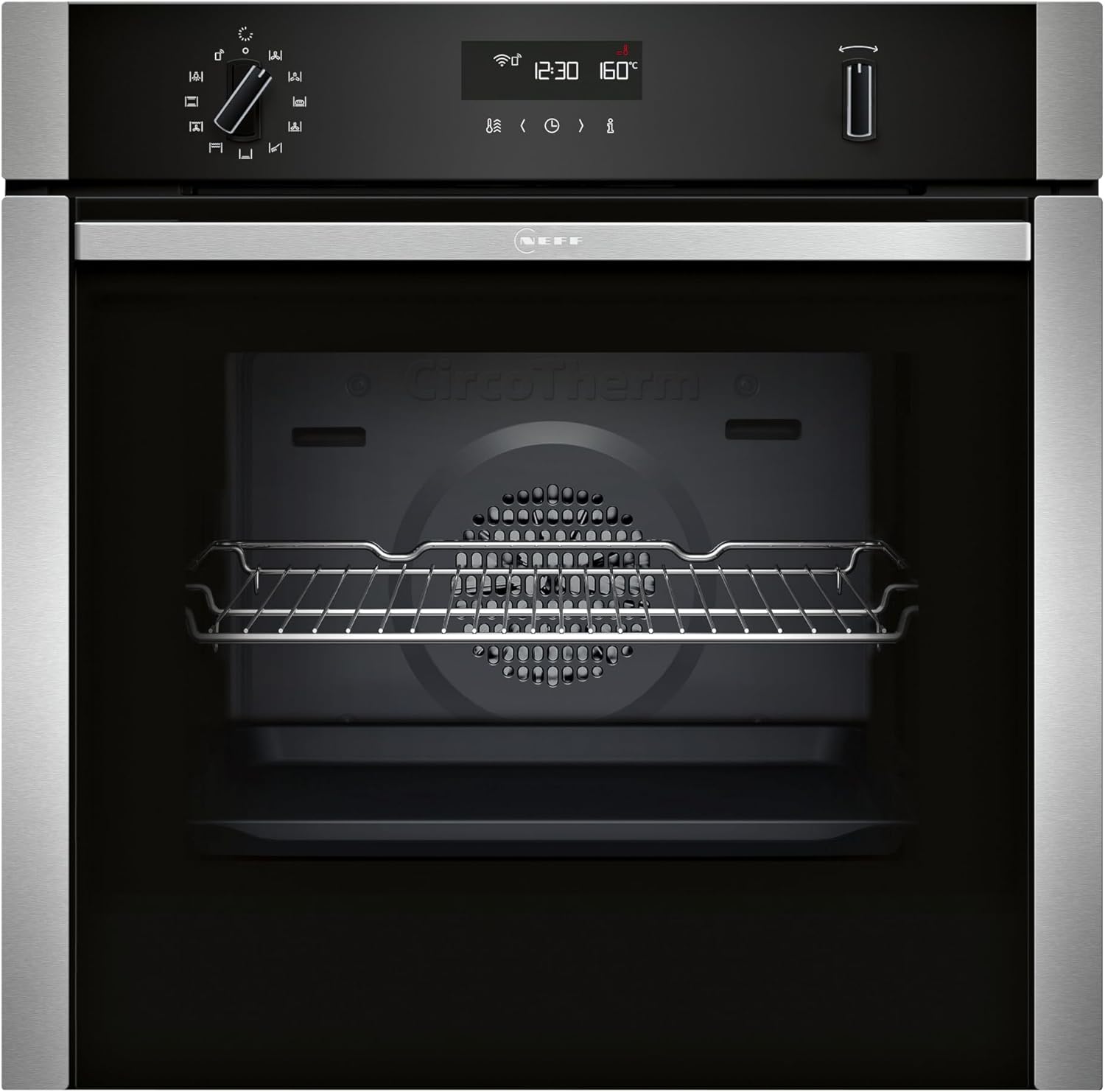 Neff B2ACH7HH0B N 50, Built - in oven 60 x 60 cm Stainless steel - Amazing Gadgets Outlet