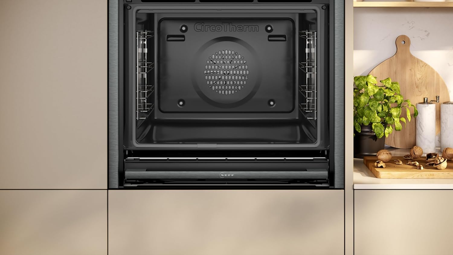 Neff B64CT73G0B N 90, Built - in oven 60 x 60 cm Graphite - Grey - Amazing Gadgets Outlet