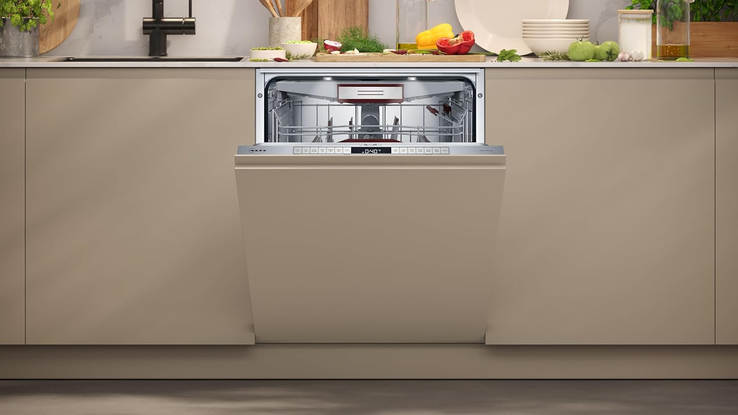 Neff S187TC800E N 70, Fully - integrated dishwasher, 60 cm - Amazing Gadgets Outlet