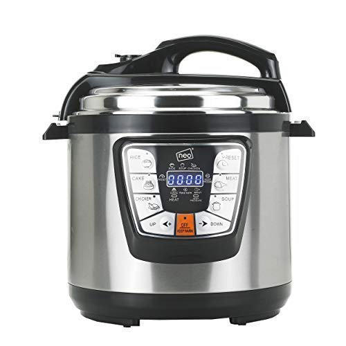 Neo Stainless Steel 6L 8 Function Electric Pressure Cooker Multi Cooker - Amazing Gadgets Outlet