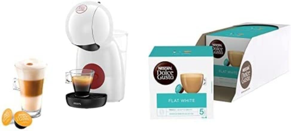 Nescafé Dolce Gusto Piccolo XS Manual Coffee Machine, Espresso, Cappuccino and More, Black by KRUPS - Amazing Gadgets Outlet