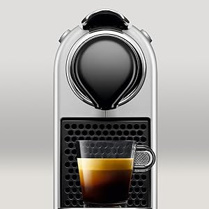 Nespresso Citiz Automatic Pod coffee machine for Americano, Decaf, Espresso by Krups in Silver - Amazing Gadgets Outlet