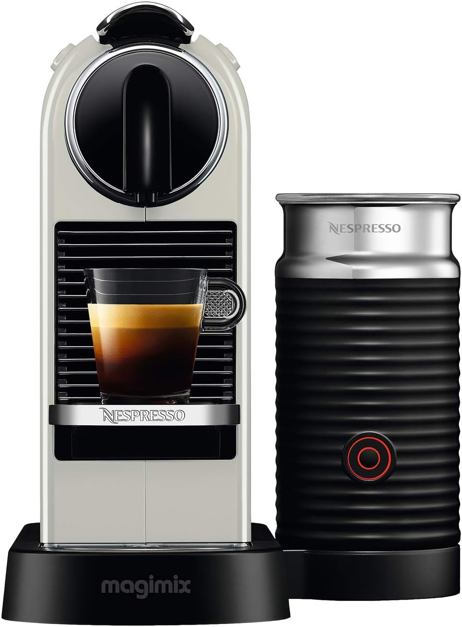 Nespresso Citiz Automatic Pod Coffee Machine for Espresso, Lungo by Magimix in White - Amazing Gadgets Outlet